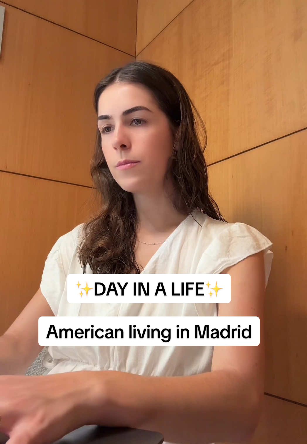 A day in my life as an American in her 20s living in Madrid🇪🇸🤍 #americanabroad #lifeinspain #livingabroad #dayinmylifevolg #spainlife 
