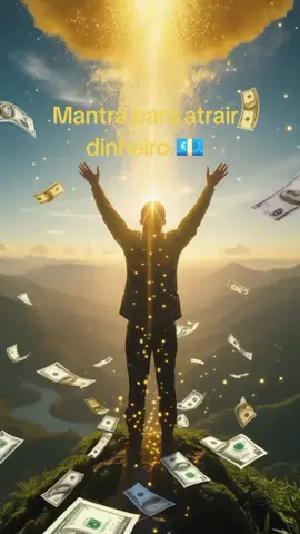 mantra para atrair dinheiro 💶  #mantra #prosperidade #dinheiro #universo #creatorsearchinsights #leidaatração #gratidao 