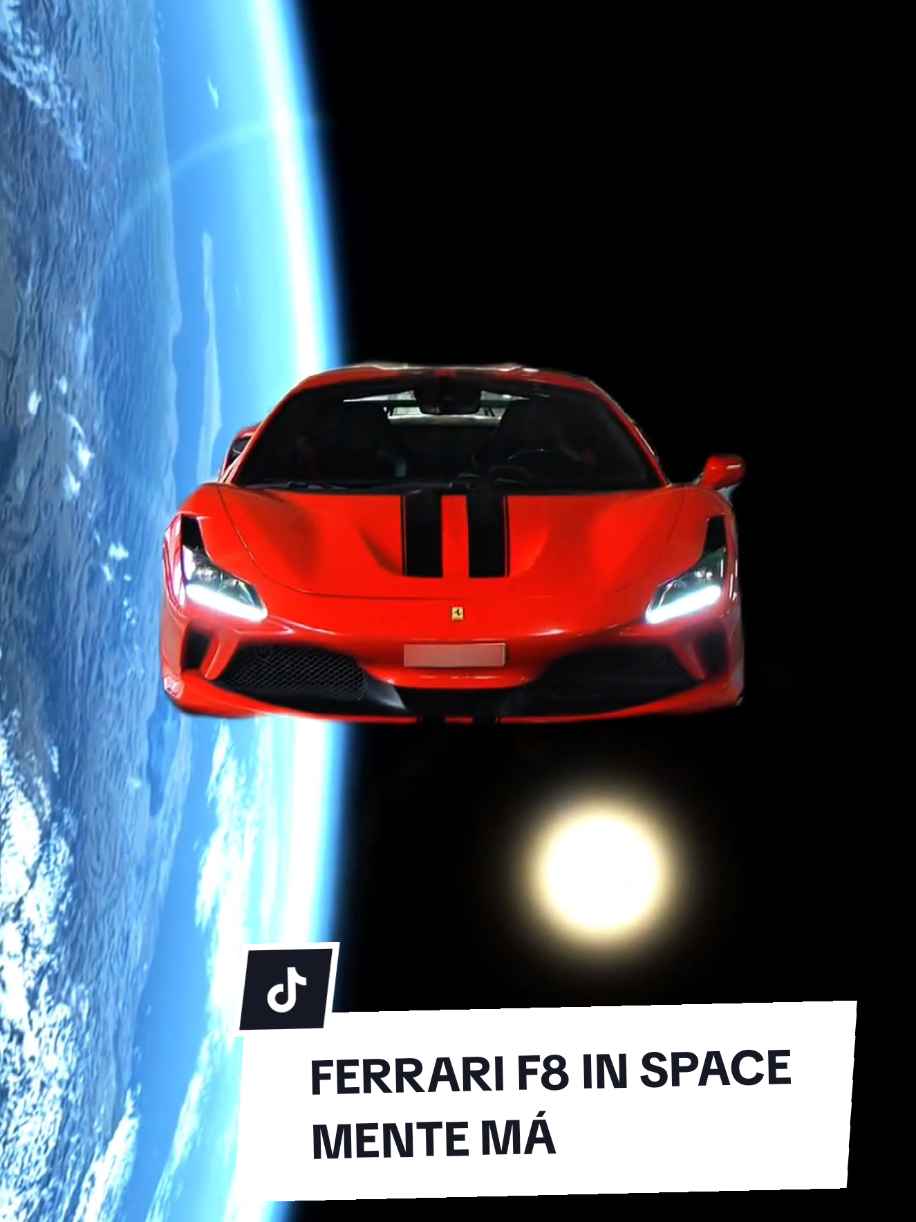 F8 IN SPACE | CapCut Template  clips from: @yonatan_raymond  🔥🔥 #capcut #pioneertemplate #capcutpioneer #capcuttemplate #f8 #mentema #mentemá #earthzoom #earthzoomout #space #carinspace #ferrari #caredits #cars 