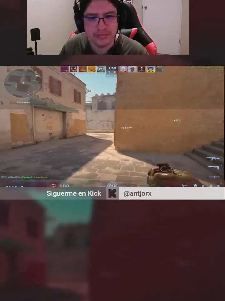 Que fue esooooo :D #cs2moments #shooter #stream #viral #kick #proplayer #directos