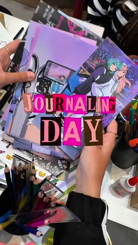 JOURNALING DAY 🖤🌹#47street #fyp #viral #journaling #journalingdaily w @skycolor 🪽