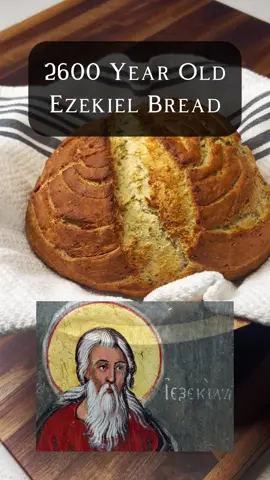 Ezekiel Bread Ingredients: Flour Blend (about 6 cups total): • 3 cups whole wheat flour • 1 ½ cups barley flour • ¼ cup millet flour (or grind whole millet) • 2 tablespoons spelt flour Other Ingredients: • 1 cup cooked lentils, mashed smooth (warm or room temp) • 1 ¾ cups water (start with 1 ½ cups and hold back the last ¼ cup if dough is too wet) • 2 ¼ teaspoons active dry yeast (1 packet) • 2 teaspoons salt (optional but recommended) Olive Oil for brushing (optional) Full recipe at eatshistory.com!  #EzekielBread #BiblicalFood #BibleRecipes #FoodHistory #bible #hebrew #christian #baking 