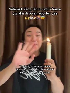 HBD YAAA BUAT KAMU YG LAHIR DI BULAN AGUSTUSS🙌🎊🎉 #agustus #ulangtahun #relateable 