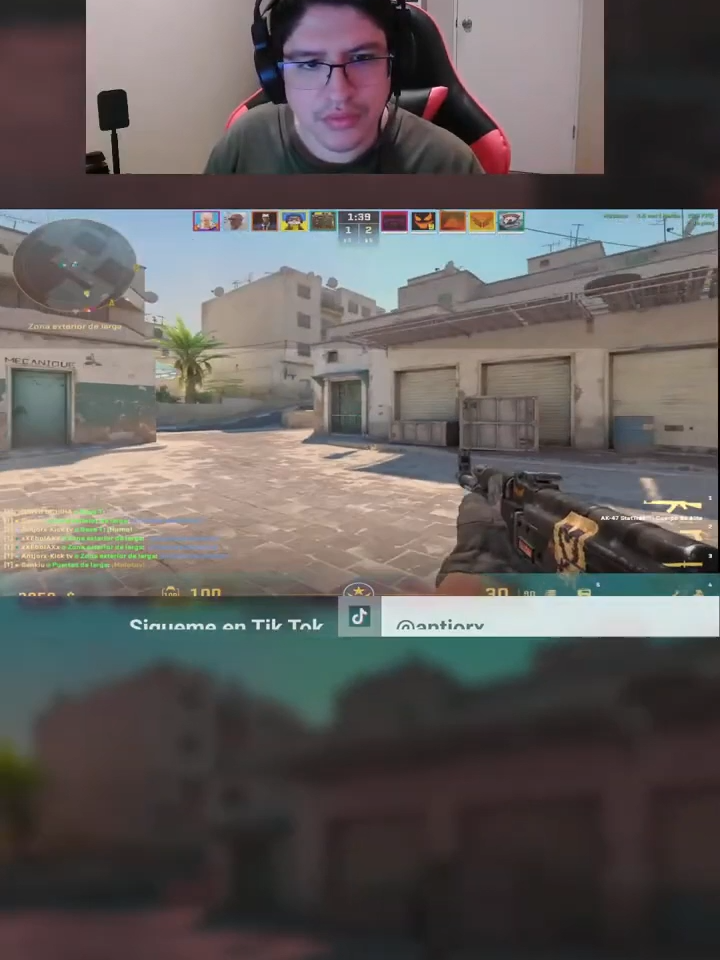 Ace otra vez :) #stream #shooter  #streamer #viral #directos #cs2moments #gato #ace