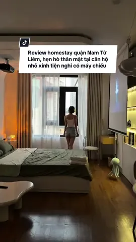 Review homestay quận Nam Từ Liêm, hẹn hò thân mật tại căn hộ nhỏ xinh tiện nghi có máy chiếu #homestayhanoi #reviewhomestayhanoi #homestayvietnam #reviewhomestayvietnam #fyp #viral #xuhuong #2home #2homevietnam 