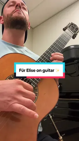 My arrangement of Beethoven’s “Für Elise” on guitar! 🎹🎸🎶✨ #furelise #beethoven #classicalguitar #tariqharb #arrangement 