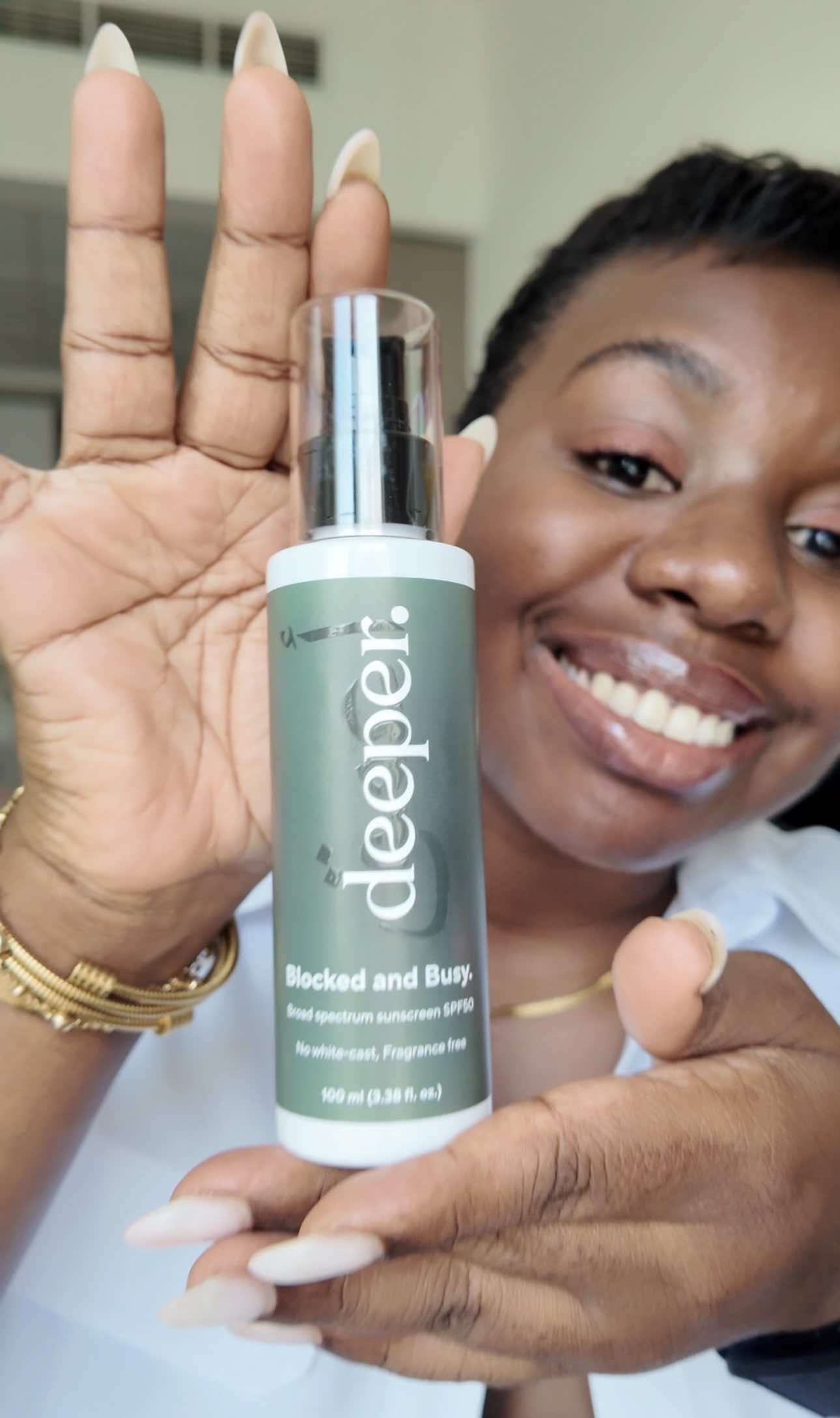 An incredible moment for @deeperbeauty.co 🥹❤️ we’re available at @The Glass House Dubai  salon. As an inclusive brand, it means the most to us that we’re stocked in an inclusive brand. Big shout out to the team at The Glass House for making this happen, and to @SabaYussouf for always supporting Deeper ❤️ #skincare #beauty #deeperbeauty #fyppppppppppppppppppppppp #skin #entrepreneurtok #skincareroutine #sunscreen 