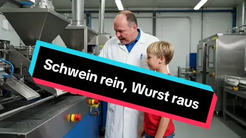 Schwein rein, Wurst raus #veo3 #veo #lustig #witzig #witz #lachen #viral 