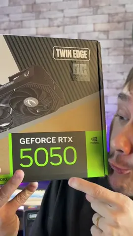PRIMEIRO PC COM RTX 5050 😍 #pcgamer #gamer #pc #dicaspc 