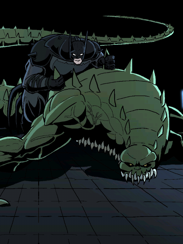 Absolute Batman Meets Absolute Killer Croc (fan animation)  #absolutedccomics #absolutekillercroc #absolutebatman #fyp #lionxanimations