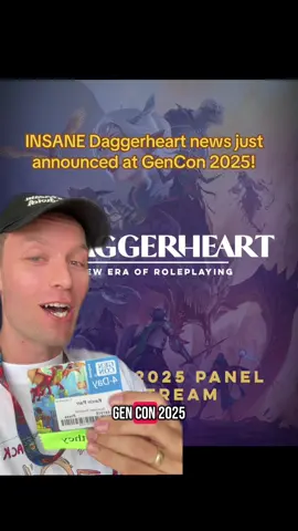 INSANE Daggerheart news from @Darrington Press just announced at GenCon 2025! 🤯 #criticalrole #daggerheart #ttrpg #dnd #dungeonsanddragons  