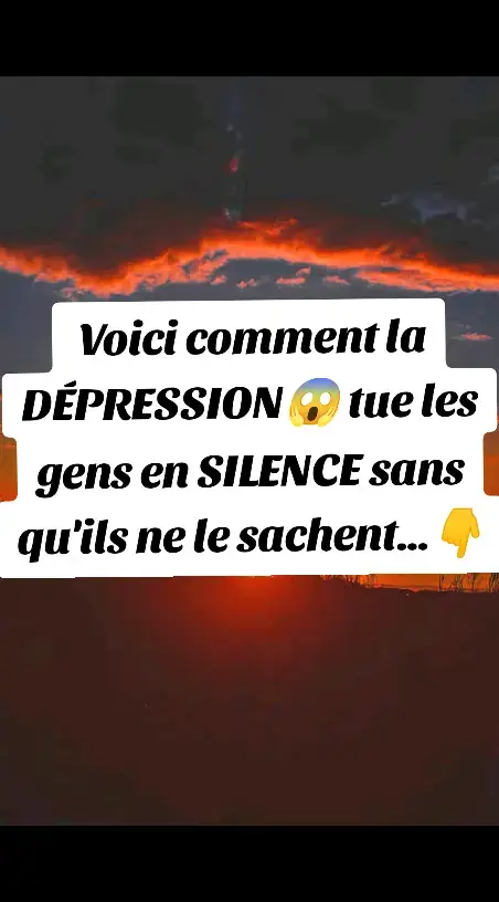 Tu pourrais penser que la dépression se manifeste uniquement par des pleurs ou des crises de colère. En réalité, elle peut se cacher derrière un sourire, une apparence de réussite et des interactions sociales.   Beaucoup de personnes réussissent à masquer leur douleur,  ce qui rend la détection de la dépression encore plus difficile. Il est important de se rappeler que même ceux qui semblent aller bien peuvent souffrir en silence 🎯 Voici quelques signes 👇👇👇 🔹1. Elle vole ton énergie sans bruit. Tu es toujours fatigué, même après avoir bien dormi. Ce n’est pas la paresse, c’est ton âme qui crie à l’aide,  la perte d'intérêt pour les activités que tu aimais autrefois, et l'irritabilité sont des symptômes qui peuvent passer inaperçus, même pour tes proches.  Parfois, tu peux même te sentir comme si tu portais un poids invisible, ce qui peut affecter ta concentration et ta motivation au quotidien. 🔹2. Elle t’éloigne des autres(Isolement) Tu commences à t’isoler, à refuser les appels, à éviter les sorties. Tu dis que tu veux 