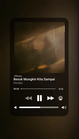 #besokmungkinkitasampai #hindia #lyrics #music #spotify 