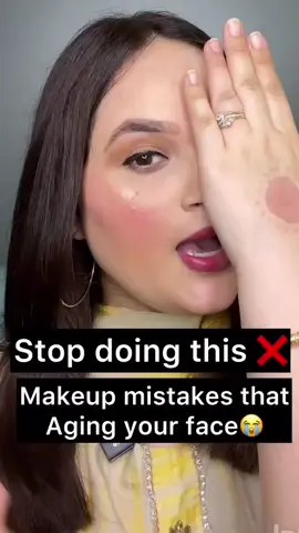 Makeup mistakes that age your face❌...  #maekuptutorial #makeuphacks #makeupartist 