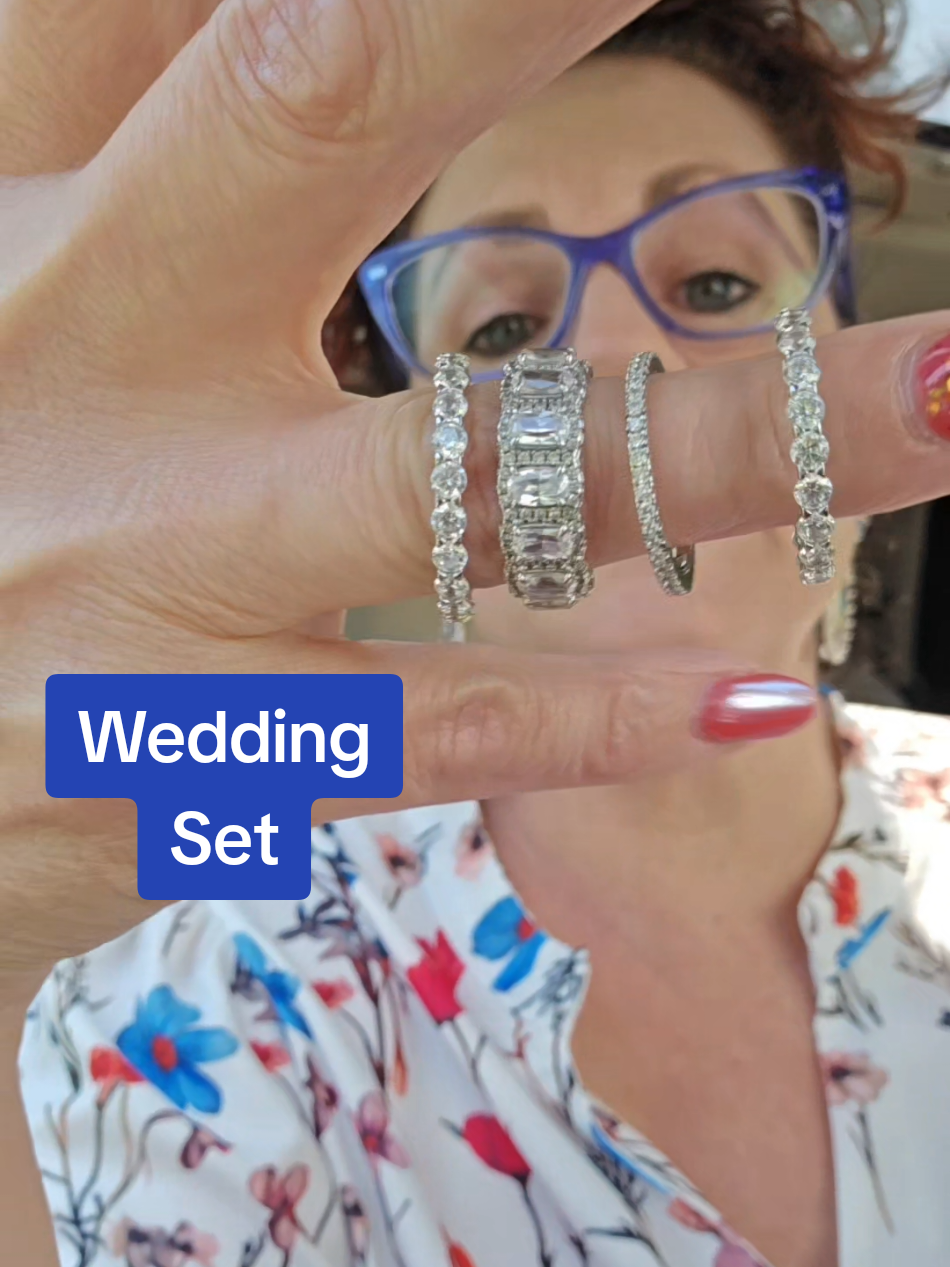 #weddingset #jewelrytiktok #weddingring #ringgoals #budgetfriendly #effinny 