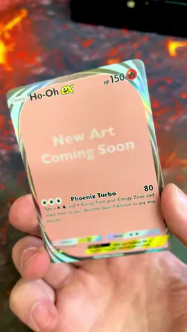 Best Ho-Oh artwork on a card ever seen. 🦚🖼️ ⚠️Disclaimer: You can only understand this card if you are a Pokémon TCG Pocket player. #pokemon #pokemontcgpocket #hooh #cards 