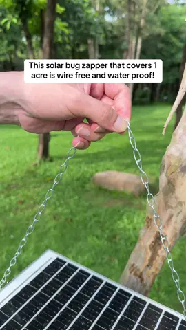 This is the awesome #solarbugzapper you can get now that actually does change the way you ZAP bugs! Must see! #solarbugzapper zapper #kahlaDeals #kahlatalk #Kahlatech #tiktokshopcreatorpicks #tiktokshopmemorialday #summerturnup #tiktokshopsummerturnup #OutDoorFun