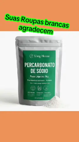 ✨ PERCARBONATO DE SÓDIO 1KG – CLAREIA, TIRA MANCHAS E REVIVE ROUPAS! ✔100% puro e seguro para cores e brancos   ✔ Elimina até manchas difíceis sem desbotar   ✔Multiuso: roupas, limpeza e maisResultado profissional na sua casa! #multiuso #casa #limpeza 
