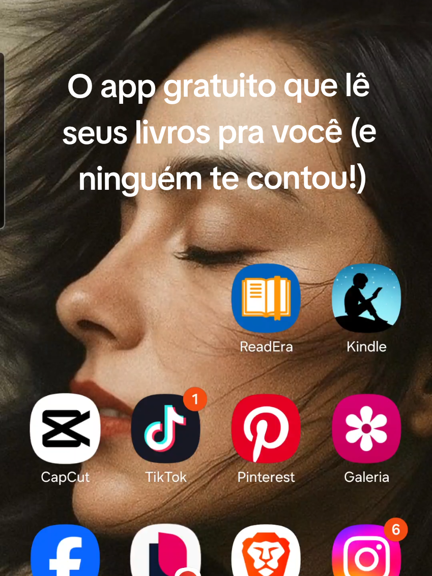 📚✨ Você já conhece o app que LÊ os livros pra você? Descobri o ReadEra e ele virou meu melhor amigo literário: gratuito, sem anúncios, super organizado e ainda transforma qualquer leitura em um audiolivro! 😍 Agora quero saber: Você já usou o ReadEra? Me conta nos comentários! E se quiser o link pro meu livro no Wattpad, é só pedir.  #ReadEra #LeituraDigital #DicaDeApp #BookLover #Audiobook #EscritoraIndependente #WattpadBrasil #ebook #BookTok #booktokbrasil #foryou #fyp #foryoupage 