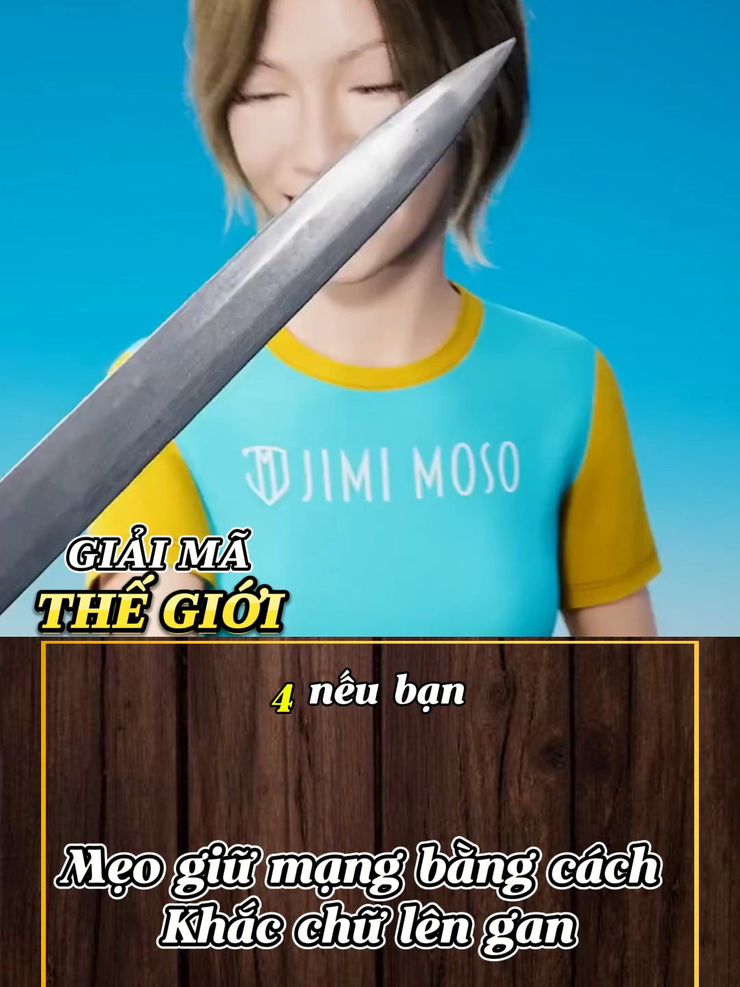 Mẹo giữ mạng bằng cách khắc chữ lên gan#LearnOnTikTok #kienthucthuvi #kienthuc #fyp #khampha #khamphathegioi #xh #khoahoc