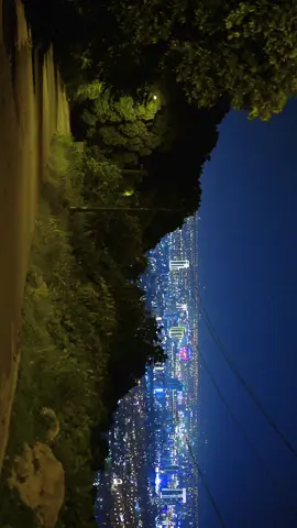 Hic🥺 gần như là toàn khung cảnh vào đêm ở Sơn Trà luôn, trên cung đường đi bộ từ Đỉnh Bàn Cờ đi xuống 🫶🏻🫶🏻. 📍Sơn Trà, Đà Nẵng.