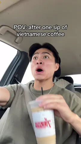 it always gets me jittery 🫨#funny #comedy #relatable #vietnamese #coffee 
