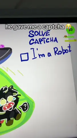 he really made me prove i’m a bot 😂#ipad #art #drawing #multiplayer #fyp #app #game 