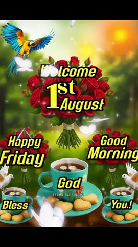 welcome to the 8th month of the year 