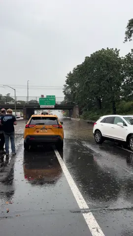 #newyorkcity #flood #rain #495 #crazy 😱