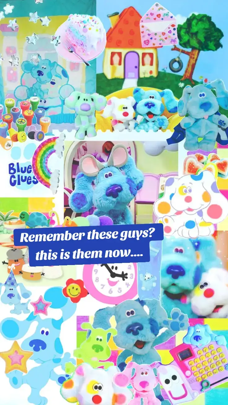 I just learned that Sprinkles ( the second puppy) is Blue's little brother ;-; like that's so cute what  #bluesclues #bluescluesfanart #nostalgia #nostalgiaart #bluesroom #bluescluessprinkles #art #fanart #artist 