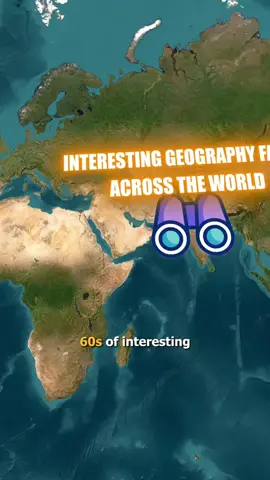 60s of interesting geography facts around the world #geography #facts #countries #worldcup #earth #europe #america #asia #canada_life🇨🇦 #african #australia #ocean #sea #ship 