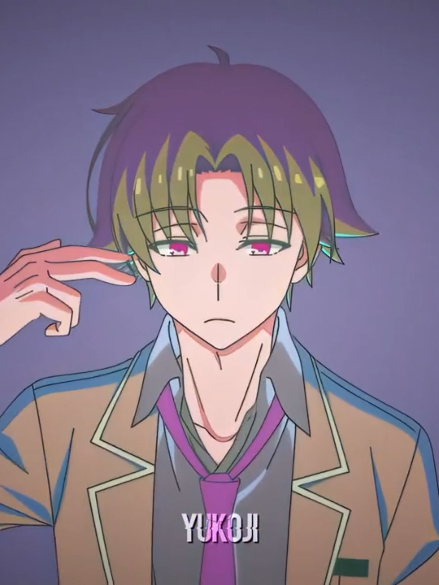 koji join the trend! #ayanokouji #kiyotaka #classroomoftheelite #anime