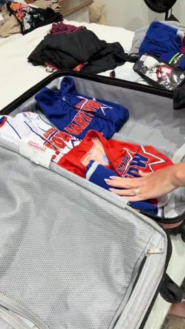Packing, cleaning, loading the car, you know just getting ready to head out of town AGAIN 😅😂 this time we are WORLD SERIES BOUND BABYYYY 🧡💙 #thedurrancefamily #thedurrances #ditl #packing #cleaning #travel #baseballmom 