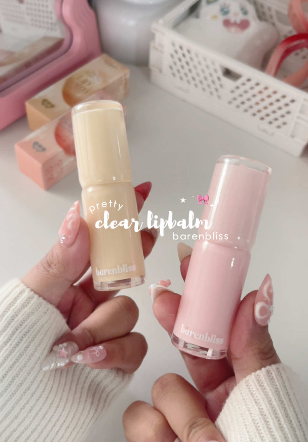 lucu bgt packagingnya ihh gemesss 😩💗 #BeautyTok #honestreview #barenbliss #lipbalm #ugccontentcreator 