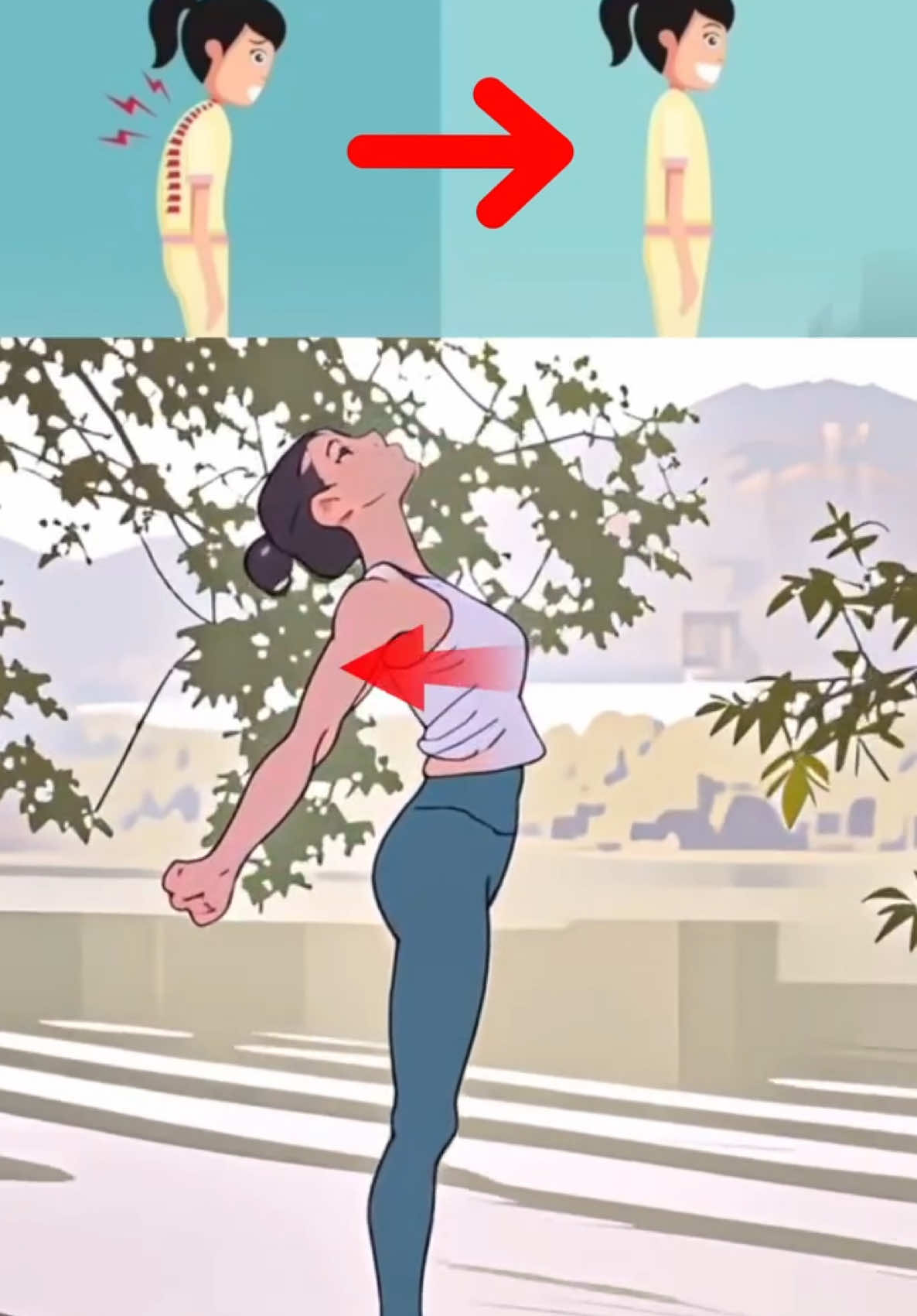 1min forward head correction stretch #forwardhead #neckstretch #forwardneck