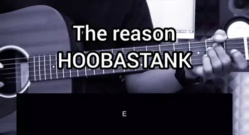 The reason - HOOBASTANK. Instrumen gitar, chord gitar mudah, dan lirik lagu. #music #chordgitar #liriklagu #covergitar #instrument #fyp #karaoke 