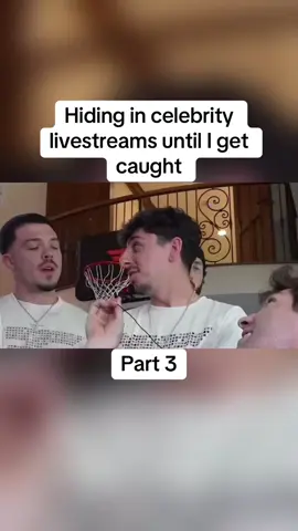 Hiding in celebrity livestreams until I get caught. #fyp #viral #airrackvideos 