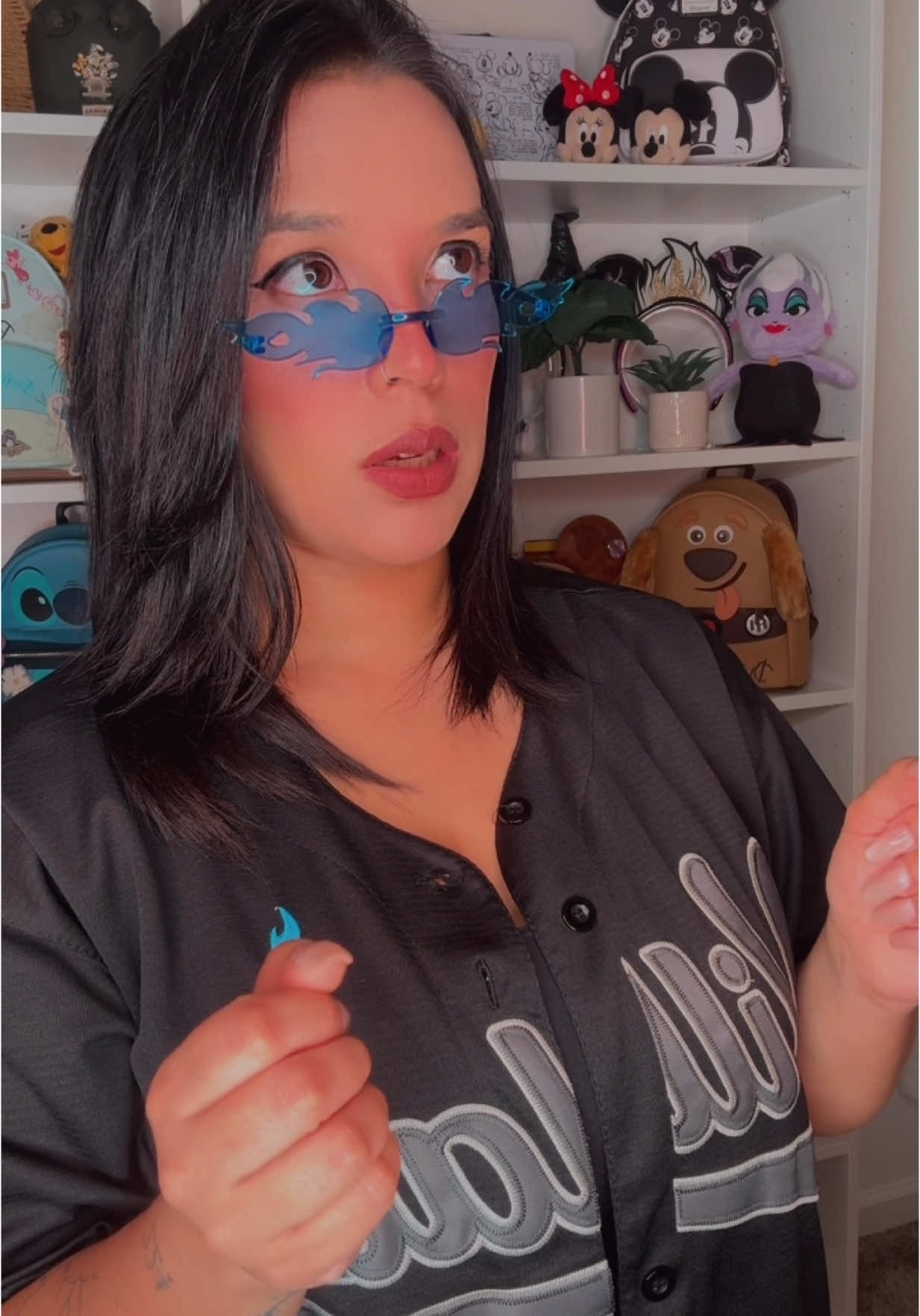 He’s a GUY⚡️ Serving underworld energy in style 🔥 Rocking my Hades jersey from Official Park Friends, because why be good when you can be divinely wicked? 🖤⚡️ #disney #disneybound #disneycontent #hades #hercules #megara 