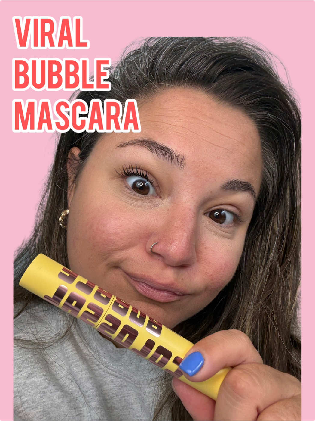 This Maybelline Bubble Mascara lifts, curls & volumizes — no lash curler needed! 🫧 