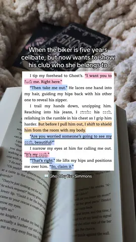 📖 Ghost by Eva Simmons  - Dark MC Romance  - Gamer FMC - St/ker MMC - Biker with a vow of abstinence  - Mutual OTT obsession  - Hidden Identity #BookTok #darkromance #hefallsfirst #bookrecommendations #creatorsearchinsights 