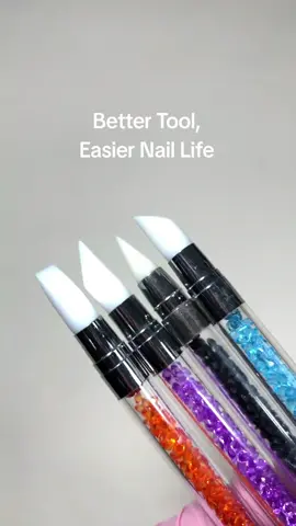 how to use your silicone nail tools efficiently and correctly multiple ways to use them #nailtool #nailtips #nailtricks #nailhacks #diynails #nailtech #nailsupply #nailsalon #dtknailsupply