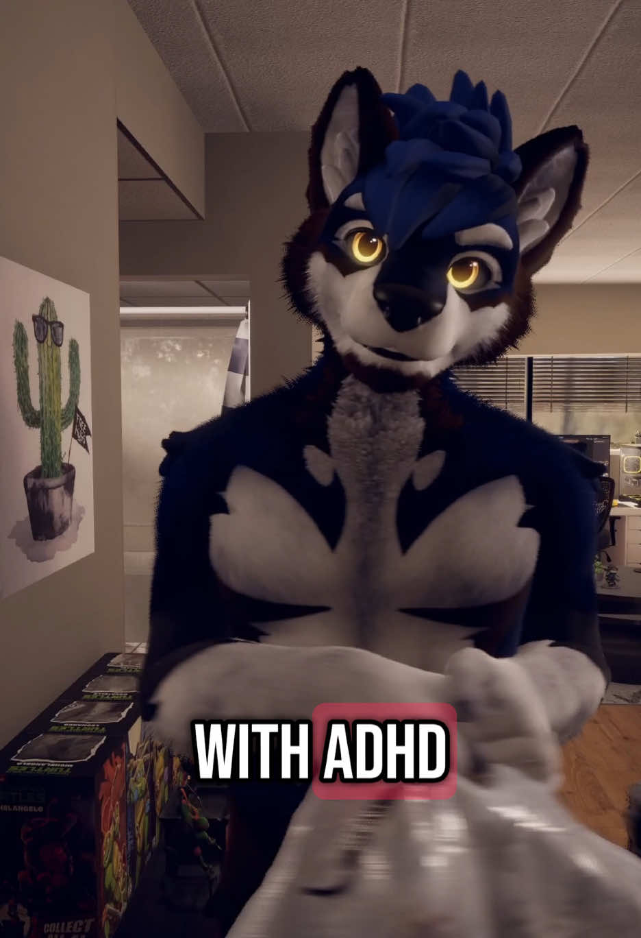 Sometimes it's hard to remember stuff! #vrchat #furry #takethetrashout 