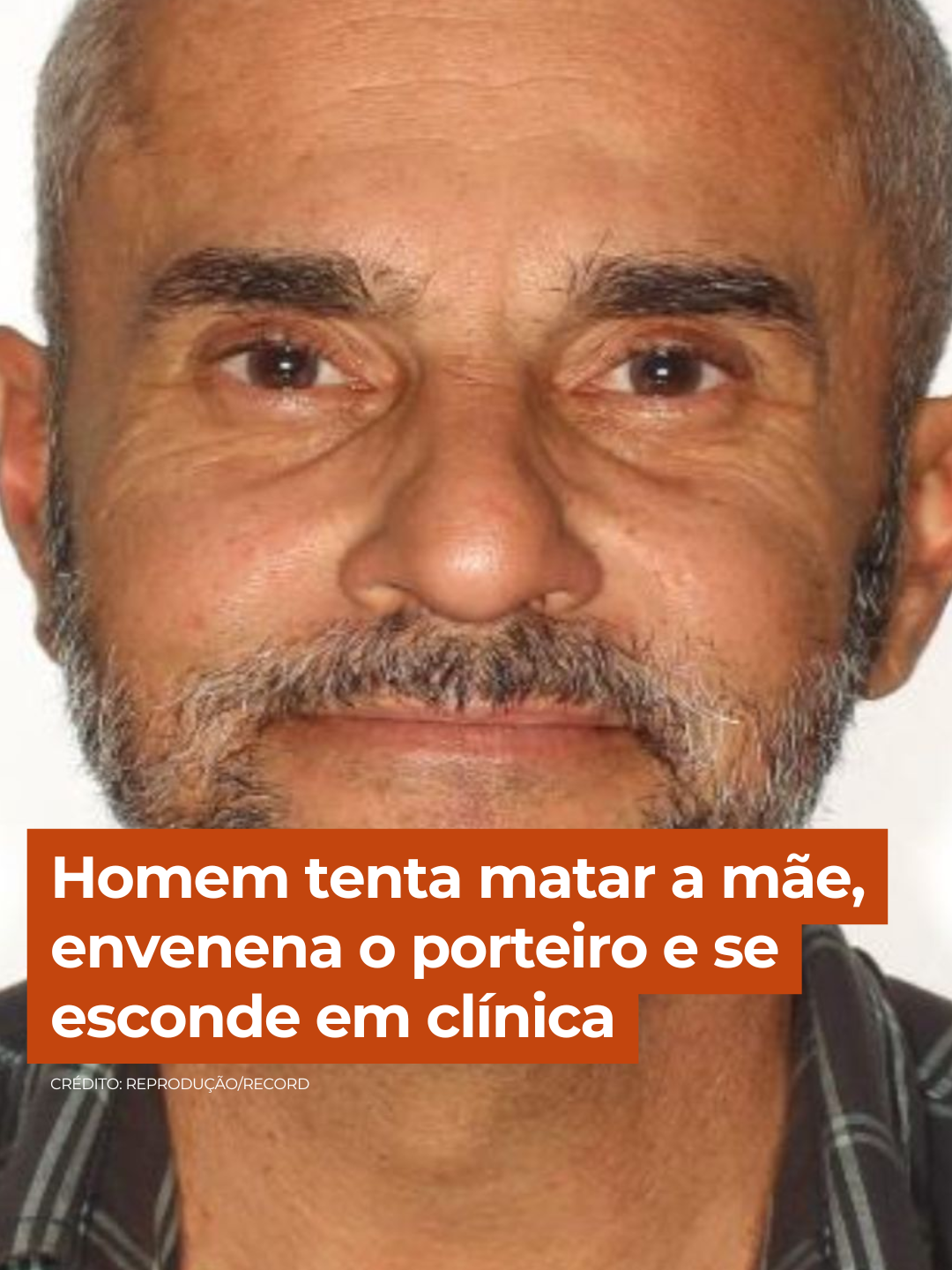 Leandro, de 48 anos, é suspeito de tentar matar a própria mãe, mas foi impedido pelo porteiro do prédio. Inconformado, ele teria enviado um lanche envenenado para o funcionário. O plano criminoso só não deu certo porque a polícia foi acionada a tempo. Leandro fugiu e se internou em uma clínica de reabilitação em Itapecerica da Serra (SP) para tentar despistar os investigadores, mas a ex-companheira descobriu o esconderijo e avisou a polícia. O suspeito foi preso. 👉 Acompanhe o desfecho desse caso no #CidadeAlerta em R7.com/cidadealerta