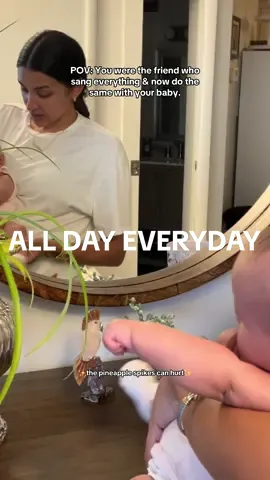 Everything is a sing song!🤣🤍 #firsttimemom #momtok #MomsofTikTok #girlmom #singalong #3monthsold #babytok #dayinmylife #fyp 