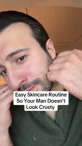 Easy Men’s Skincare Routine! #skincare #dermatologist #doctor #skincareroutine #beauty 