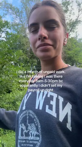 not fully my fault this time but i’ve learned my lesson #workethic