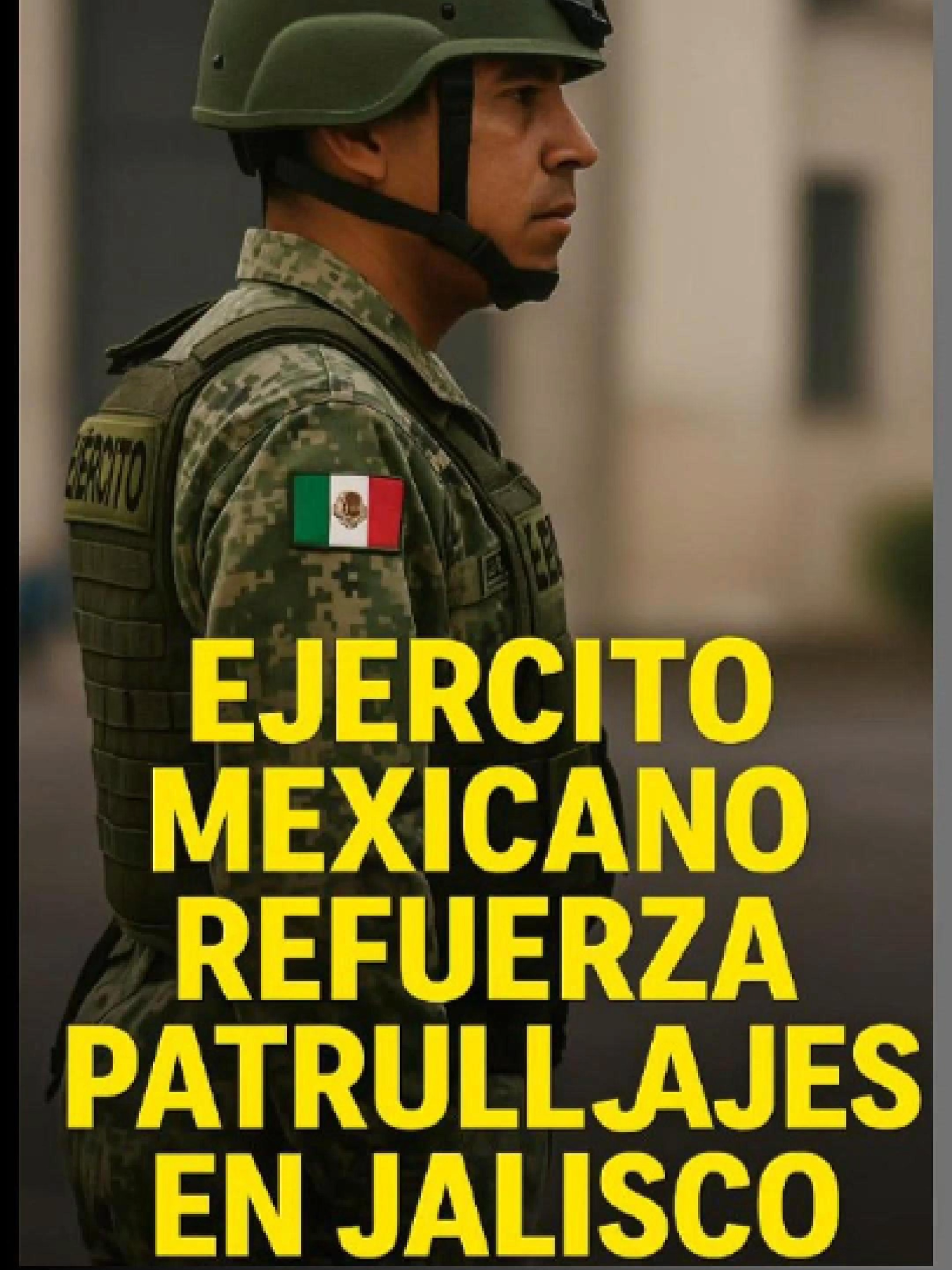 Ejercito mexicano refuerza patrullajes en jalisco #mexico #mexico🇲🇽 #ejercitomexicano #noticias #donaldtrump #mexicocheck #claudiasheimbaum #news