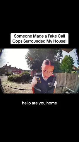 #fake #call #cops #surrounded #house 