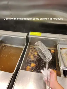 POV being a cook at Popeyes…. It was a chill day honestly nothing too crazy #fypシ #popeyes