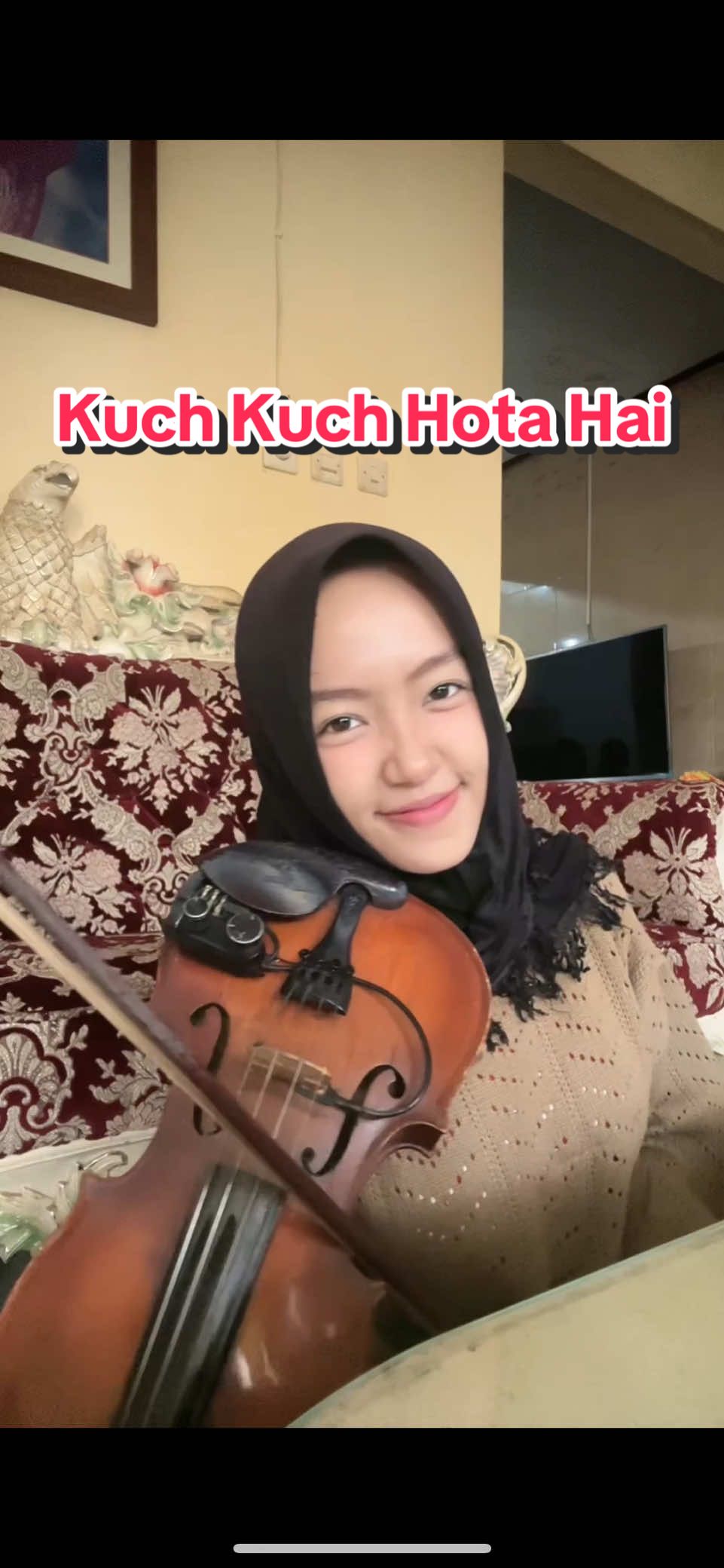 Membalas @fairynurielle semoga berkenan 🤍🌷 Kuch Kuch Hota Hai Violin Cover 💫 #violincover #violin #kuchkuchhotahai #hindisong #fyp #almamaheltra 